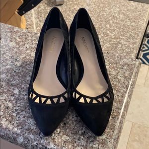 Nine West cutout kitten heels 8